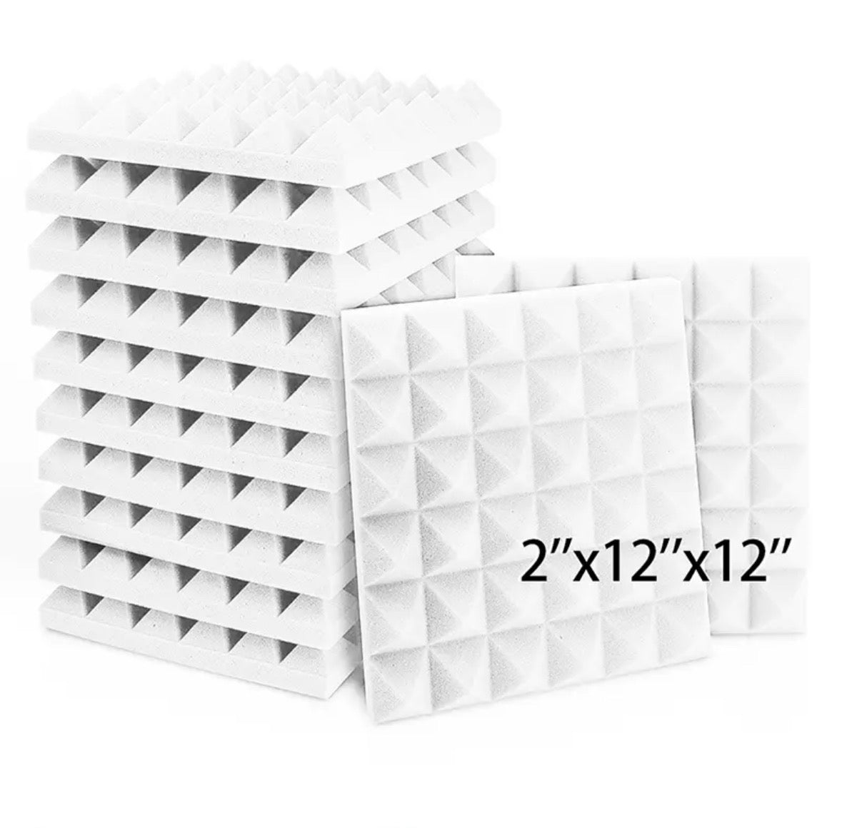 Noise-Reducing Acoustic Foam Panels