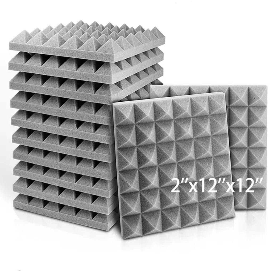 Noise-Reducing Acoustic Foam Panels