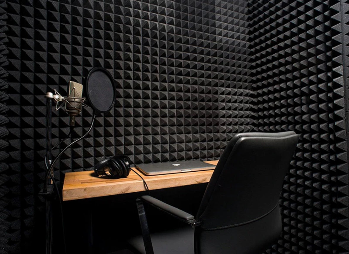Noise-Reducing Acoustic Foam Panels