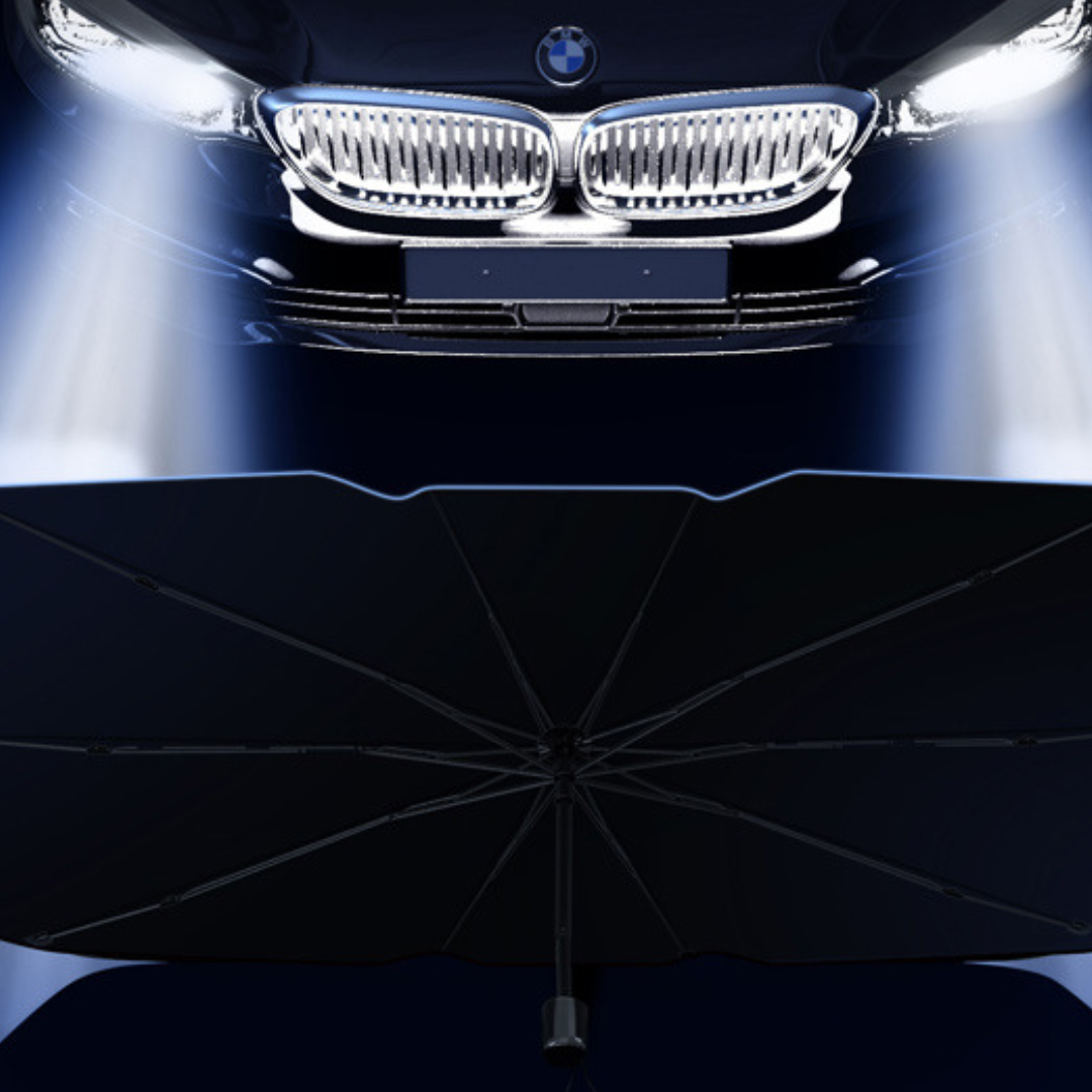 Auto Sonnenschutz | Faltbarer UV-Schutz mit Reflexionstechnologie | Effektiver Hitzeschutz für angenehme Temperaturen 3
