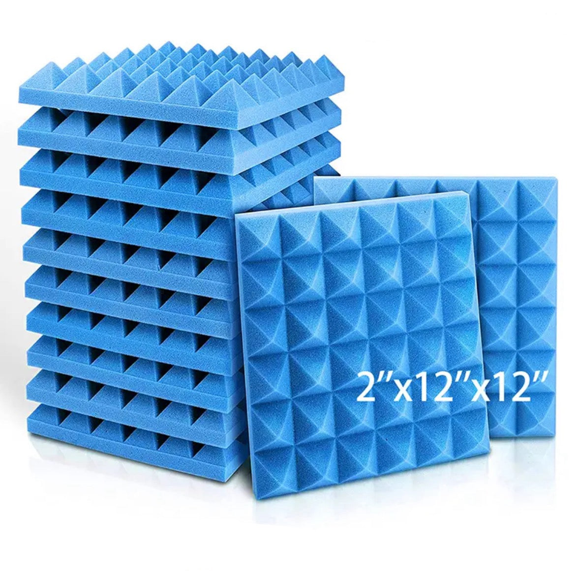 Noise-Reducing Acoustic Foam Panels