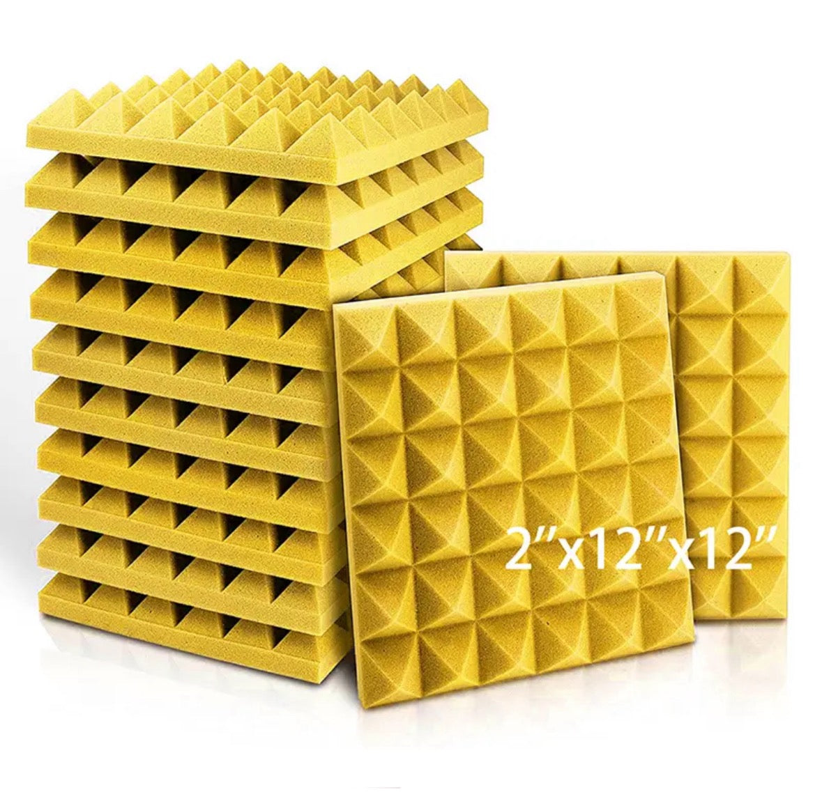 Noise-Reducing Acoustic Foam Panels