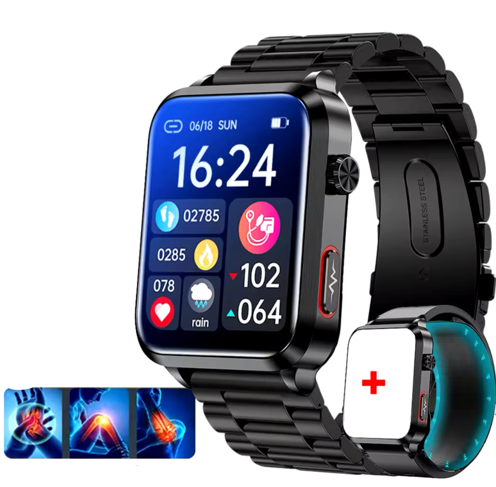 Medifit Smart Watch im klassischen Uhren-Design