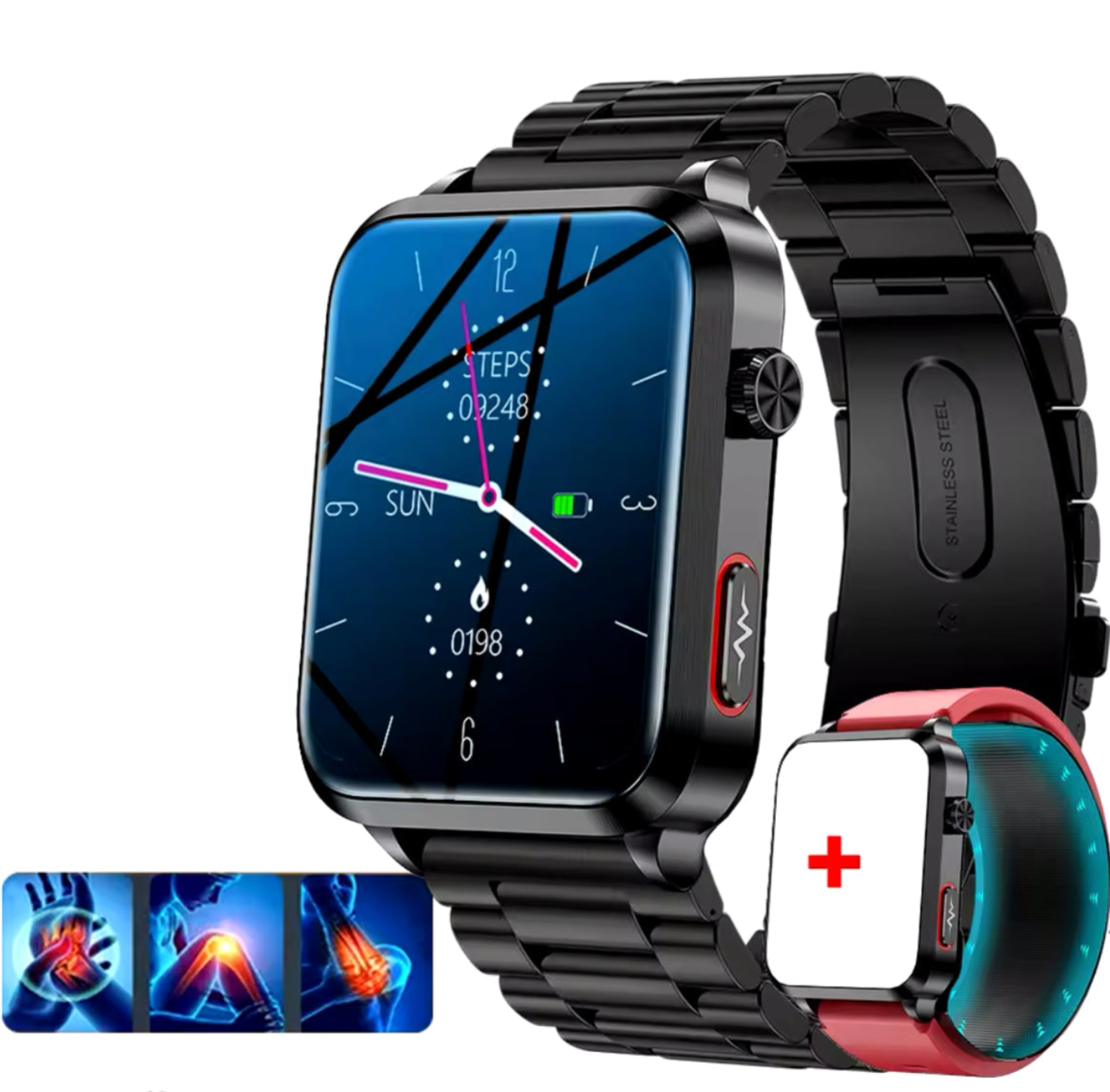 Medifit Smart Watch im klassischen Uhren-Design