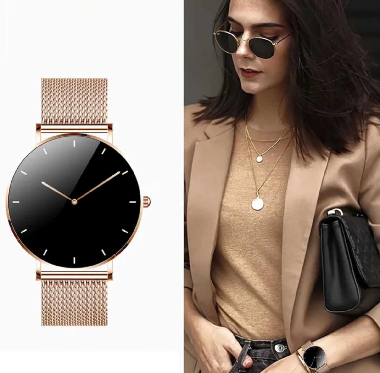 Smart Watch Slim mit 1,3-Zoll-Display