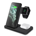 3-in-1 Ladestation für Handy, Smartwatch & Kopfhörer
