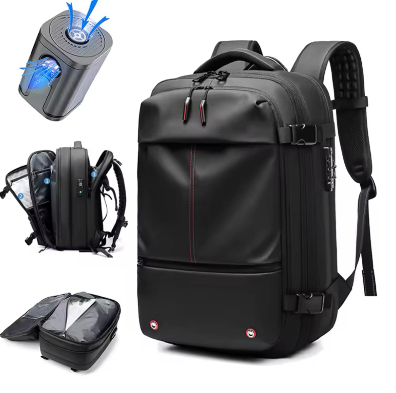 Airpack Vakuum-Rucksack mit Kompressionsfunktion (bis 60 L)