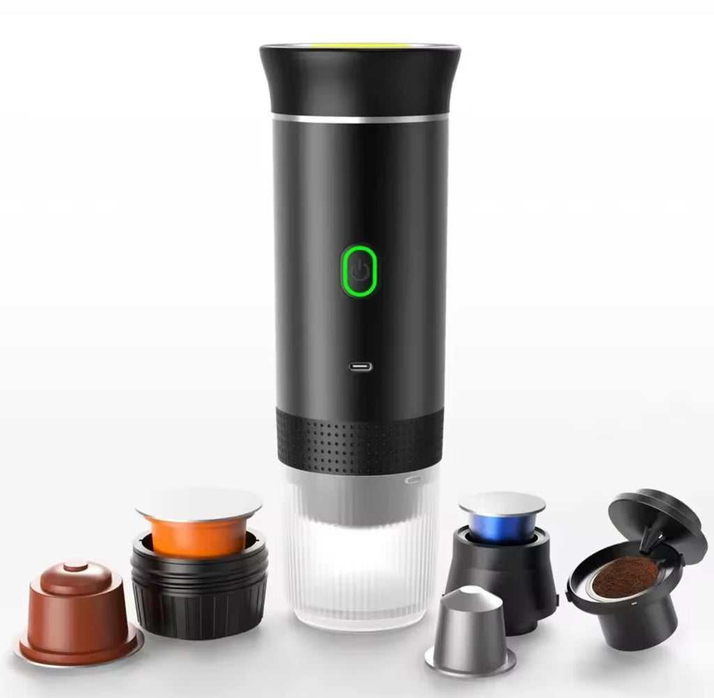 Mobile Espresso Machine with Heating Function