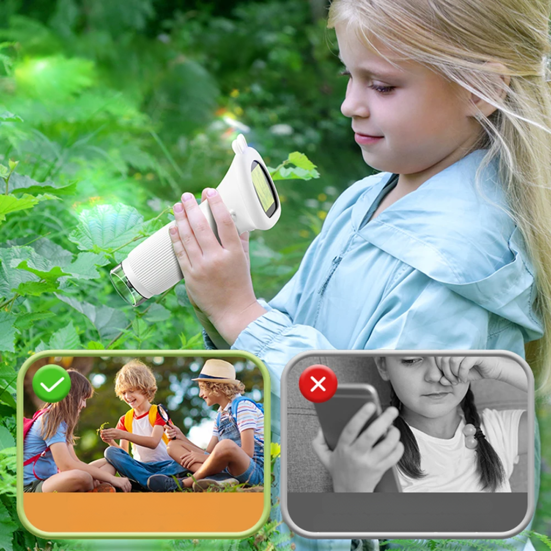 Entdecker Mikroskop | Digitales Mikroskop mit 1000× Vergrößerung | Kinderfreundliches Design für Spannende Entdeckungen 5