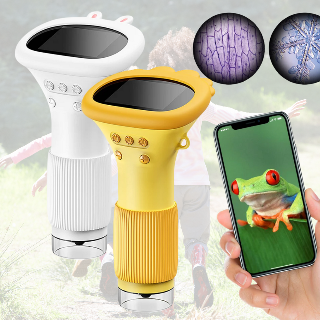 Entdecker Mikroskop | Digitales Mikroskop mit 1000× Vergrößerung | Kinderfreundliches Design für Spannende Entdeckungen 6