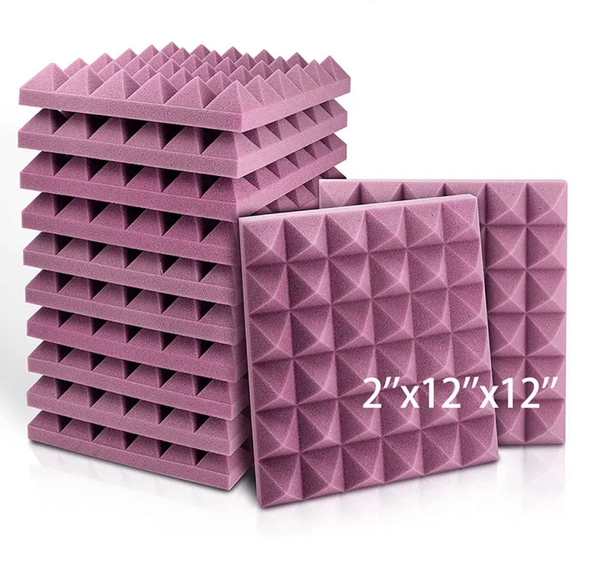 Noise-Reducing Acoustic Foam Panels