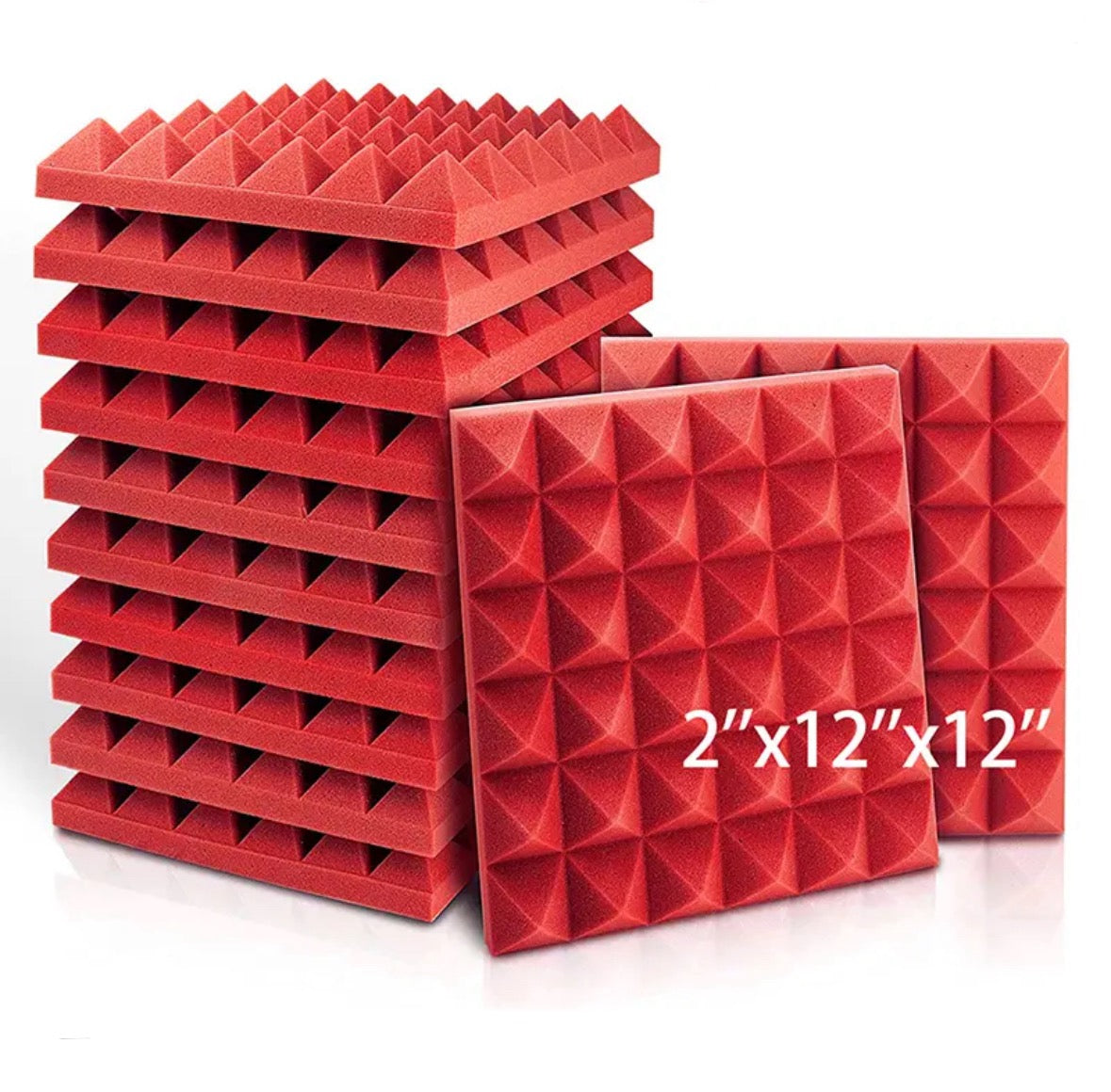 Noise-Reducing Acoustic Foam Panels