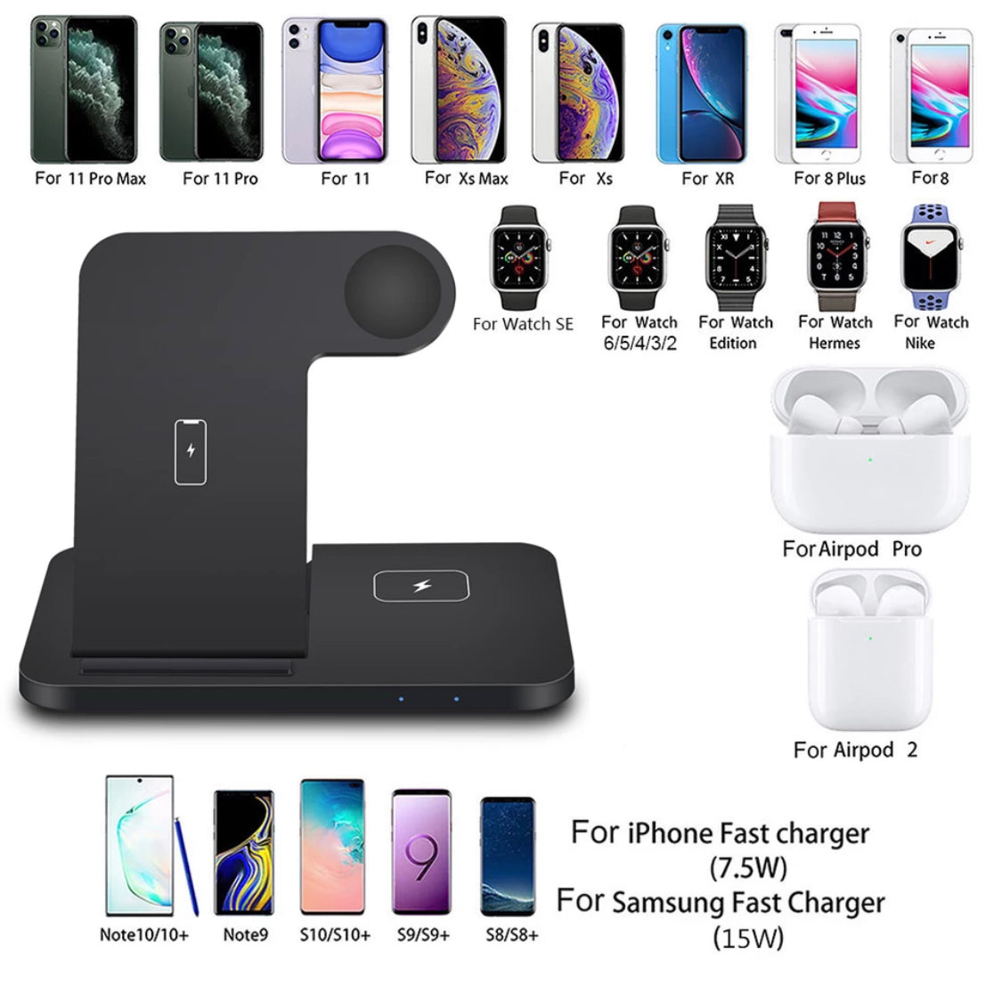 3-in-1 Charging Station