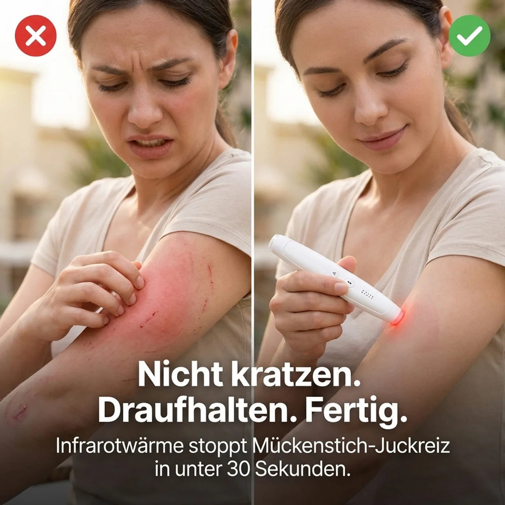 Insekten Stich Heiler | Elektrischer Stichheiler mit Infrarotwärme | Sofortige Juckreizlinderung für die ganze Familie 1