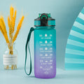 Intelligente Trinkflasche mit One Click Open Verschluss | BPA-frei für Gesundheit und Komfort 0