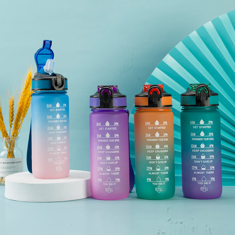Intelligente Trinkflasche mit One Click Open Verschluss | BPA-frei für Gesundheit und Komfort 1